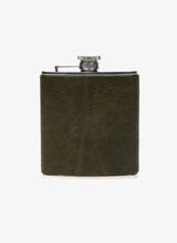 Leather-Wrapped Flask