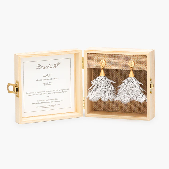 Gault - Feather Petite Earrings