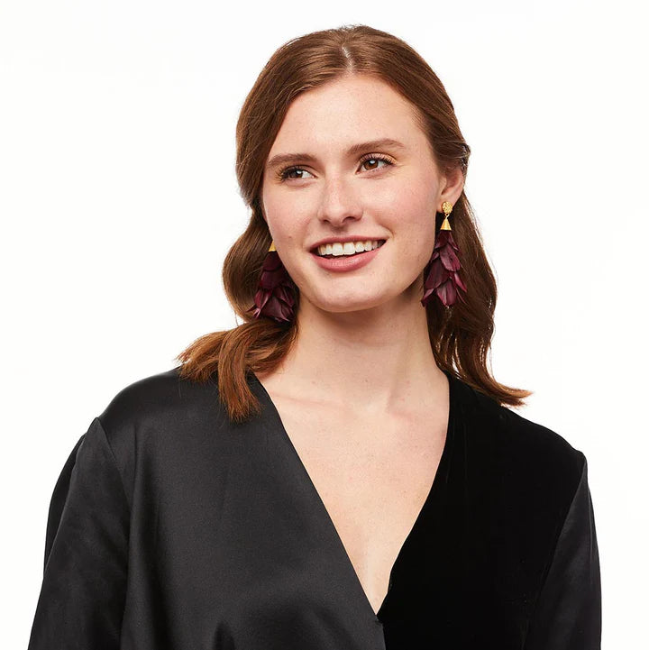 Incrediball - Feather Statement Earrings