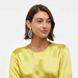 Payson - Feather Drop Earrings