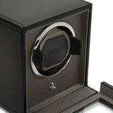 Cub Single Watch Winder with Cover - Black