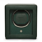 Cub Single Watch Winder with Cover - Green