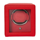 Cub Single Watch Winder with Cover - Tutti Frutti Red