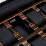 Roadster 10 Piece Watch Box - Black