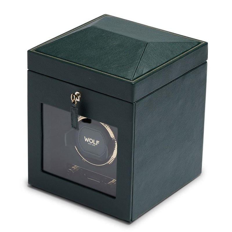 British Racing Single Watch Winder with Storage