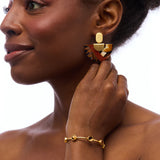 Taggart - Feather Drop Earrings