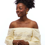 Taggart - Feather Drop Earrings