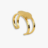 Wraggborough Gold Plated Cuff