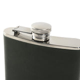 Leather-Wrapped Flask