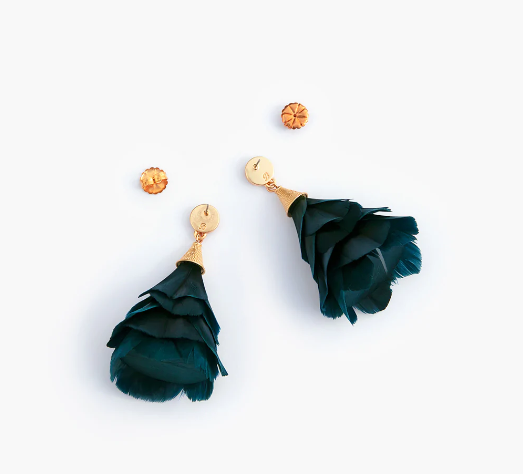 Breezer - Feather Petite Earrings