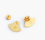 Aly - Feather Stud Earrings
