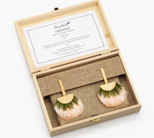 Limelight - Feather Statement Earrings