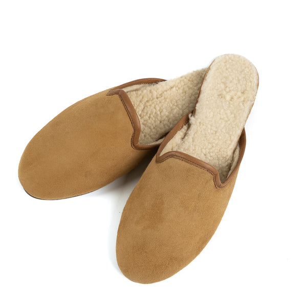 Women's Shearling Lined Slippers