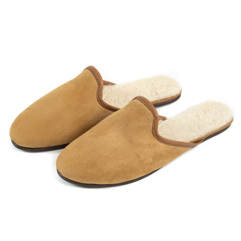 Shearling Lined Slippers