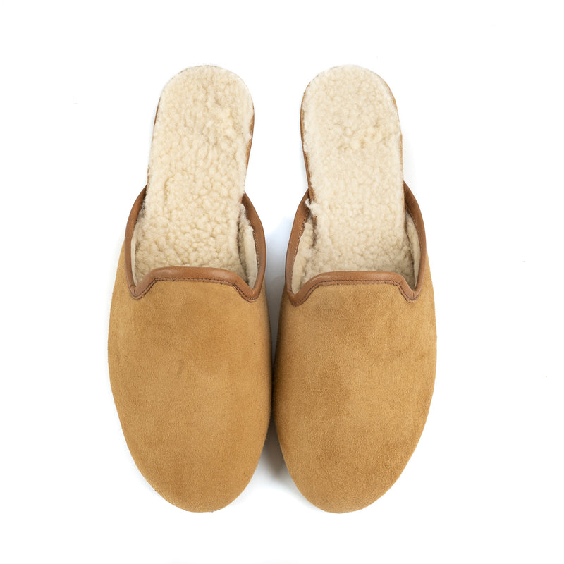 Shearling Lined Slippers